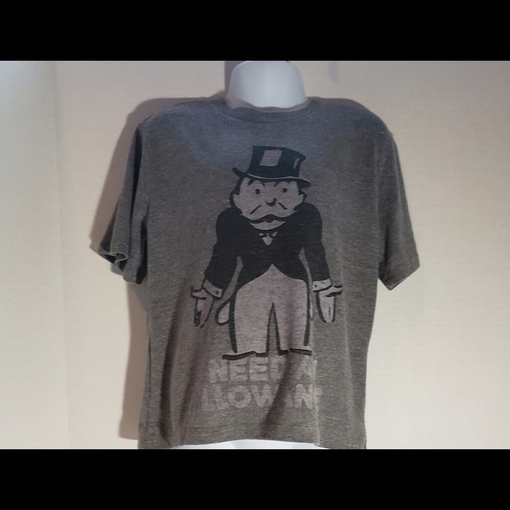 NWT Boy's Monopoly tshirt
